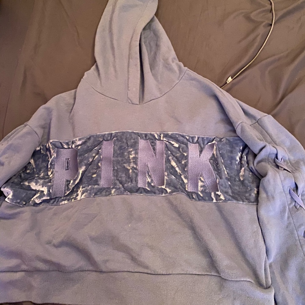 PINK Victoria Secret Cropped Hoodie